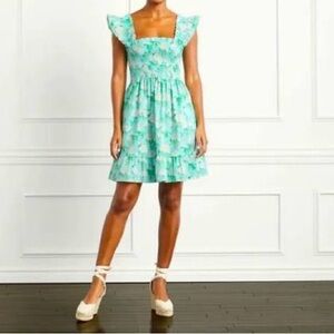 Hill House Elizabeth Nap Dress in Blue Roses